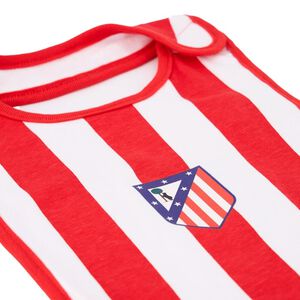 Red and White Stripes Bib